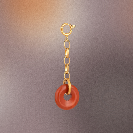 RED DONUT CHARM