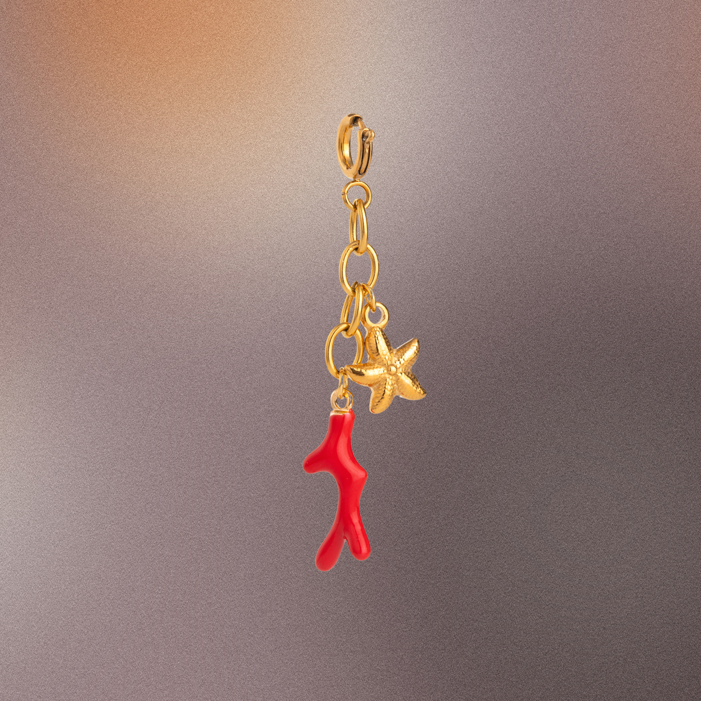 RED CORAL CHARM