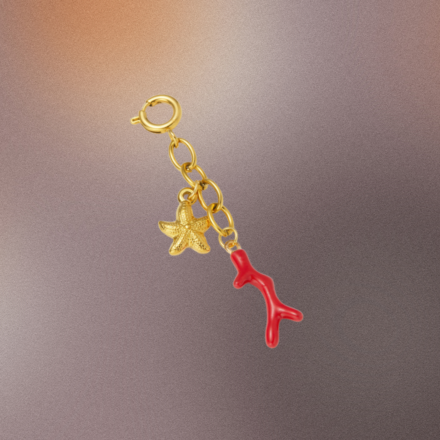 RED CORAL CHARM