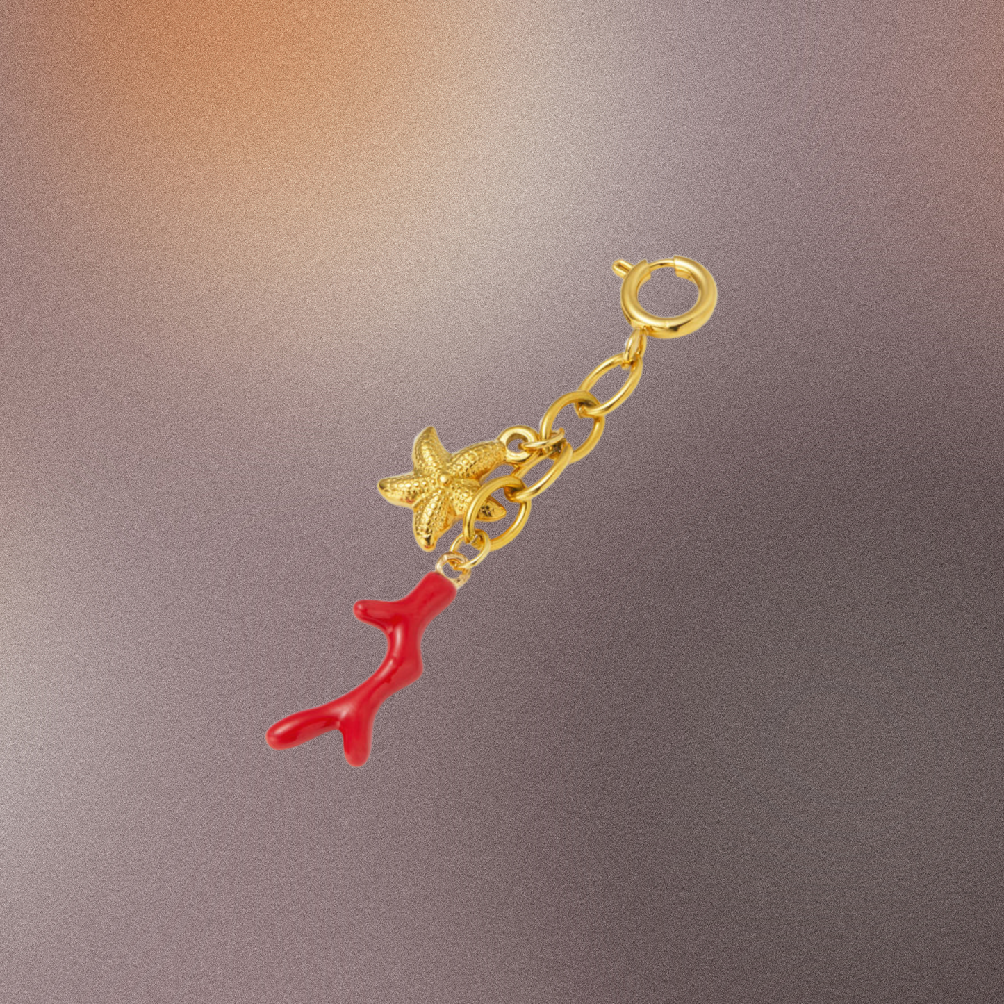 RED CORAL CHARM